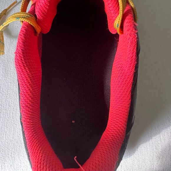 The North Face Vectiv Hiking Trail Shoes Men's Size 12.5 Grey/Coral/Teal - Picture 6 of 7